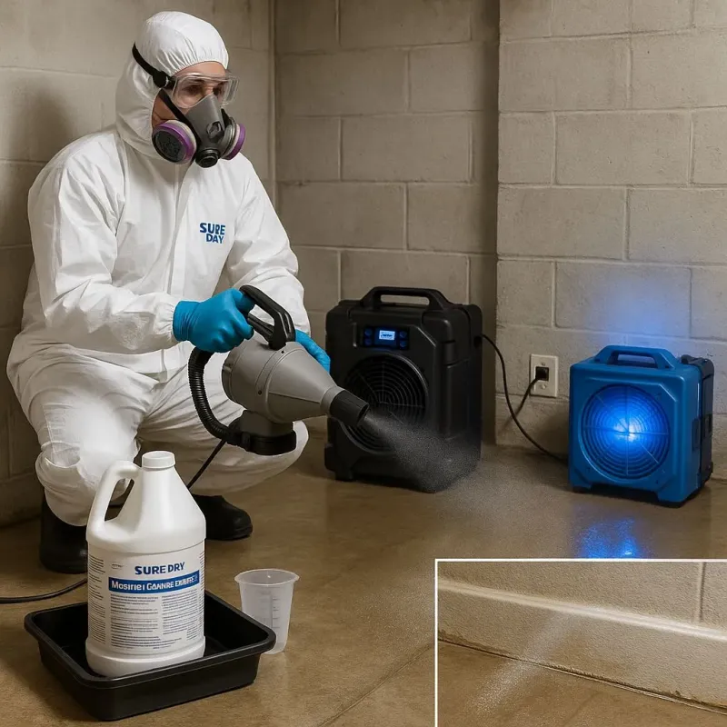 Sanitization and Odor Removal process in Zephyrhills, FL