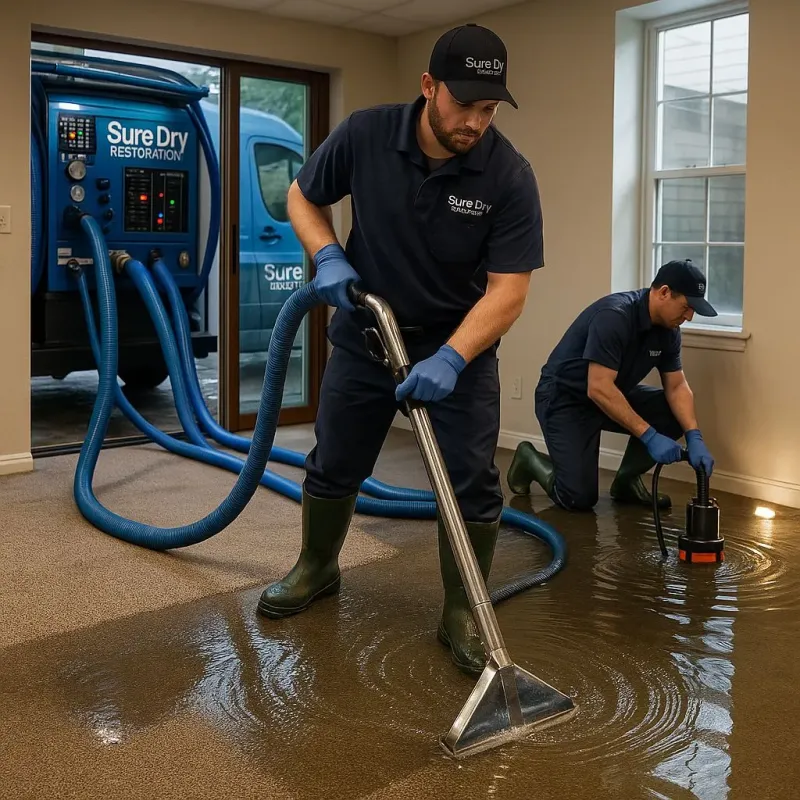 Water Extraction and Removal process in Zephyrhills, FL